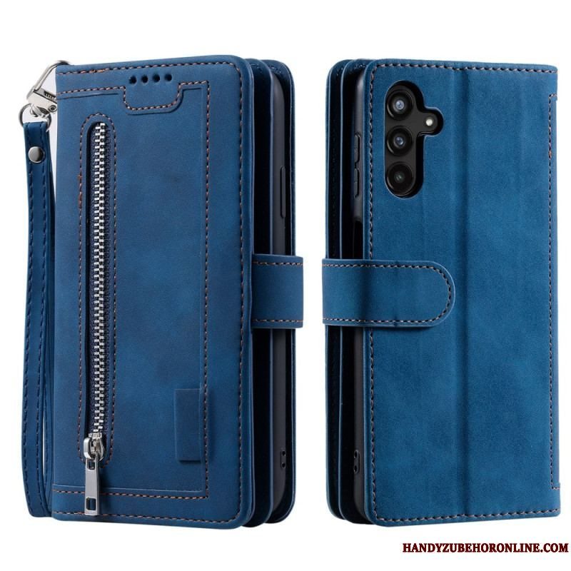 Flip Cover Samsung Galaxy A14 / A14 5G Punge Etui Multifunktions Tegnebog