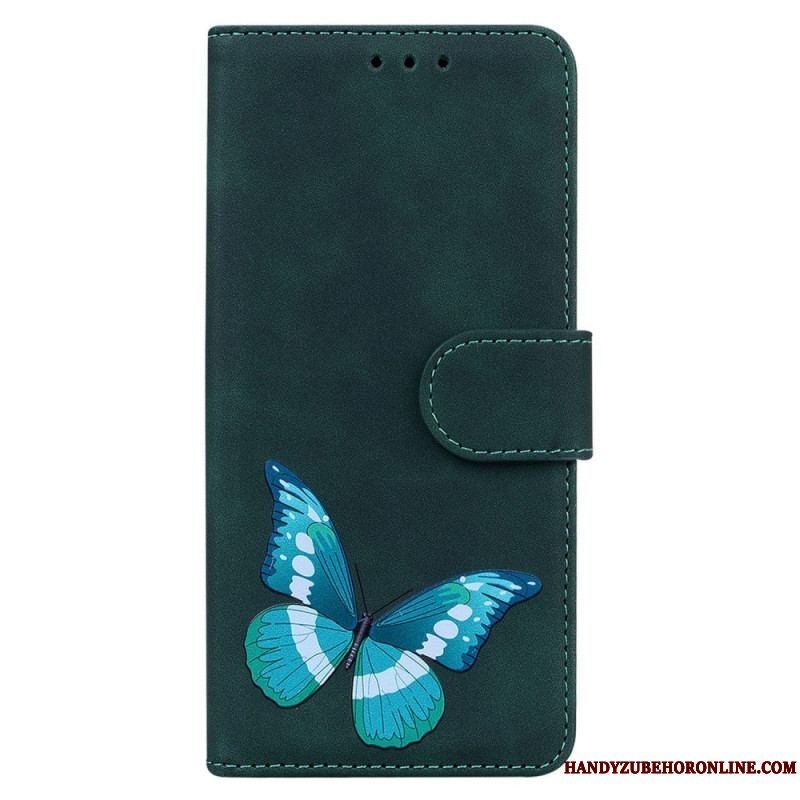 Flip Cover Samsung Galaxy A14 / A14 5G Sommerfugle Design