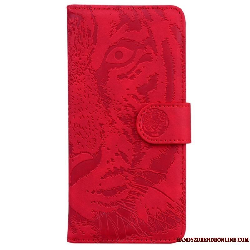 Flip Cover Samsung Galaxy A14 / A14 5G Tiger Print