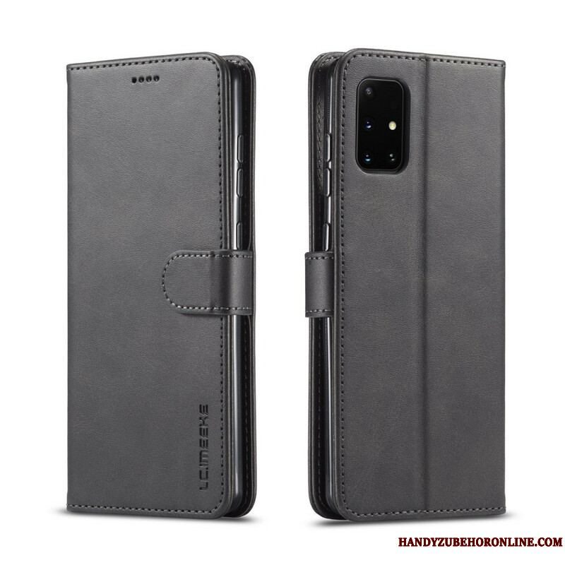 Flip Cover Samsung Galaxy A51 5G Lc.imeeke Lædereffekt