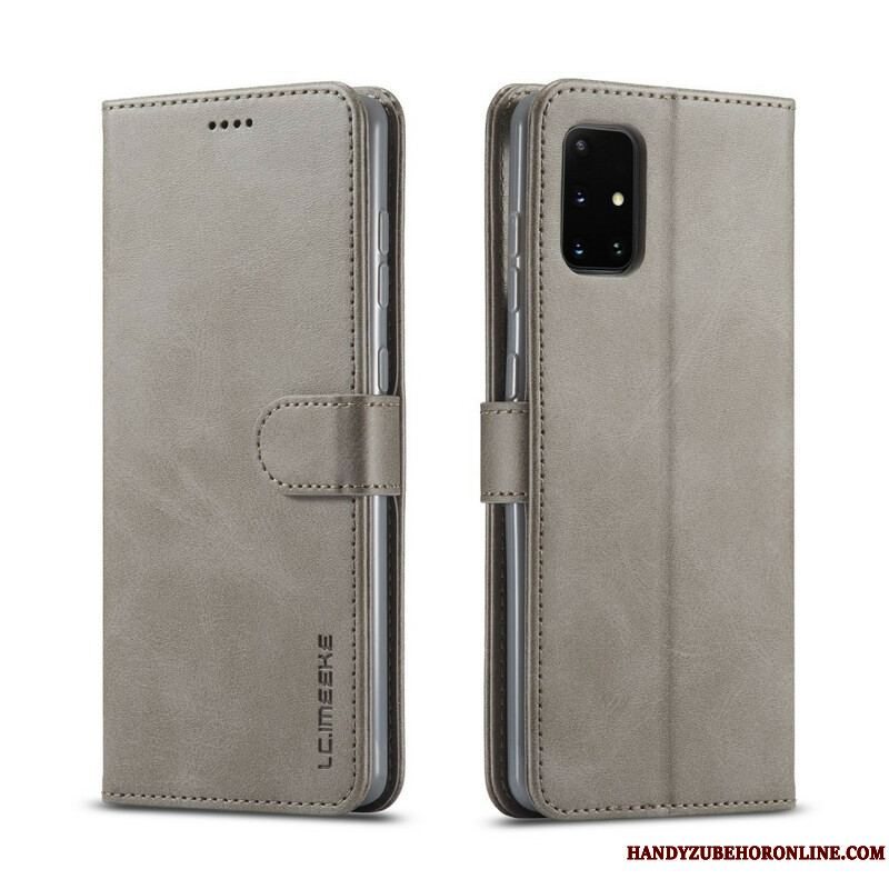 Flip Cover Samsung Galaxy A51 5G Lc.imeeke Lædereffekt