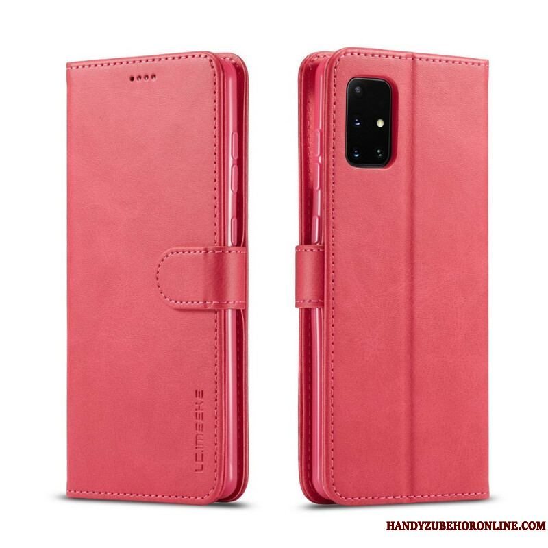 Flip Cover Samsung Galaxy A51 5G Lc.imeeke Lædereffekt