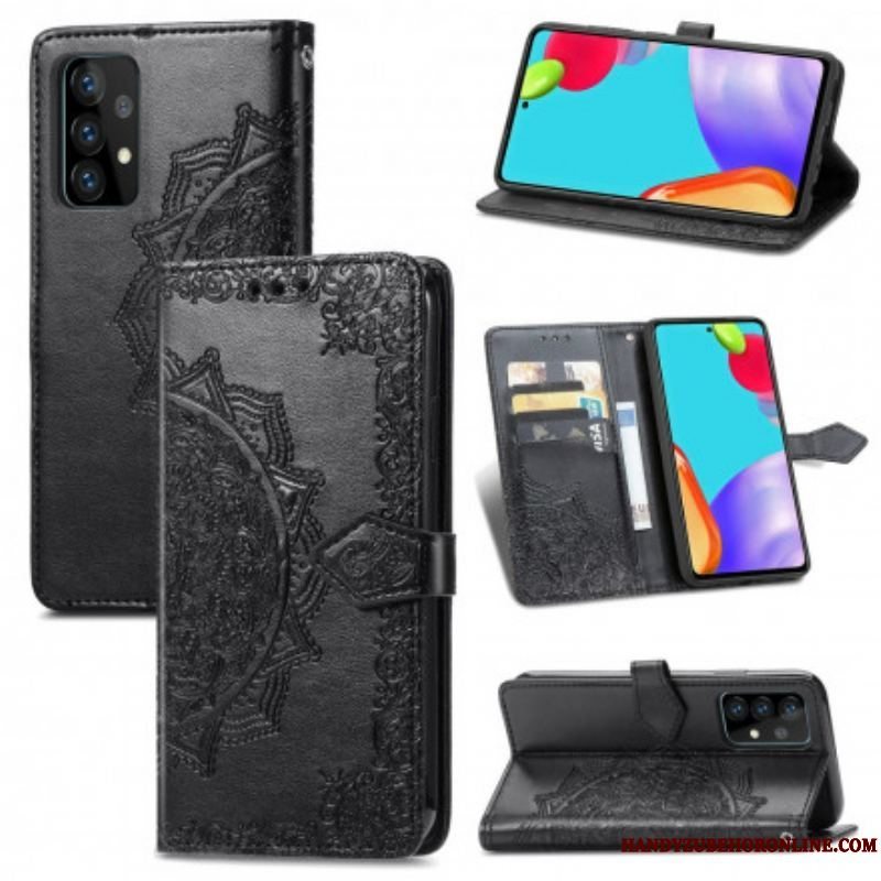 Flip Cover Samsung Galaxy A52 4G / A52 5G / A52s 5G Mandala Middelalder