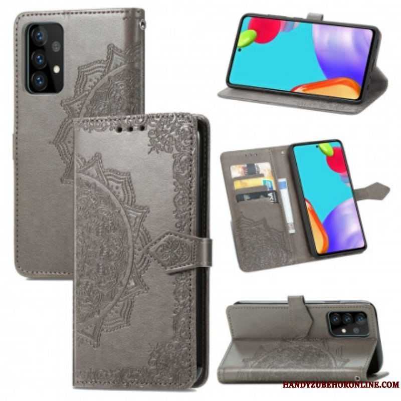 Flip Cover Samsung Galaxy A52 4G / A52 5G / A52s 5G Mandala Middelalder