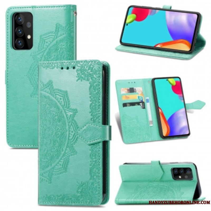 Flip Cover Samsung Galaxy A52 4G / A52 5G / A52s 5G Mandala Middelalder