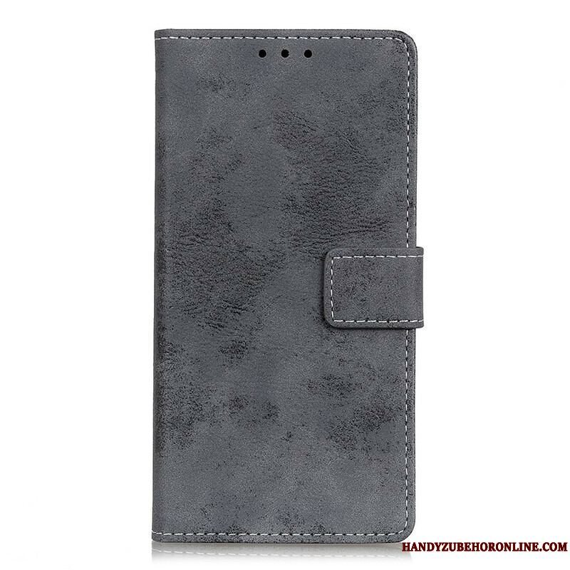 Flip Cover Samsung Galaxy A52 4G / A52 5G / A52s 5G Vintage Kunstlæder