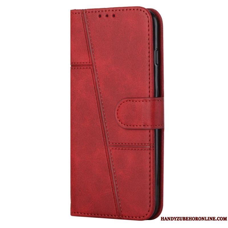 Flip Cover Samsung Galaxy A54 5G Med Snor Forretning I Lanyard