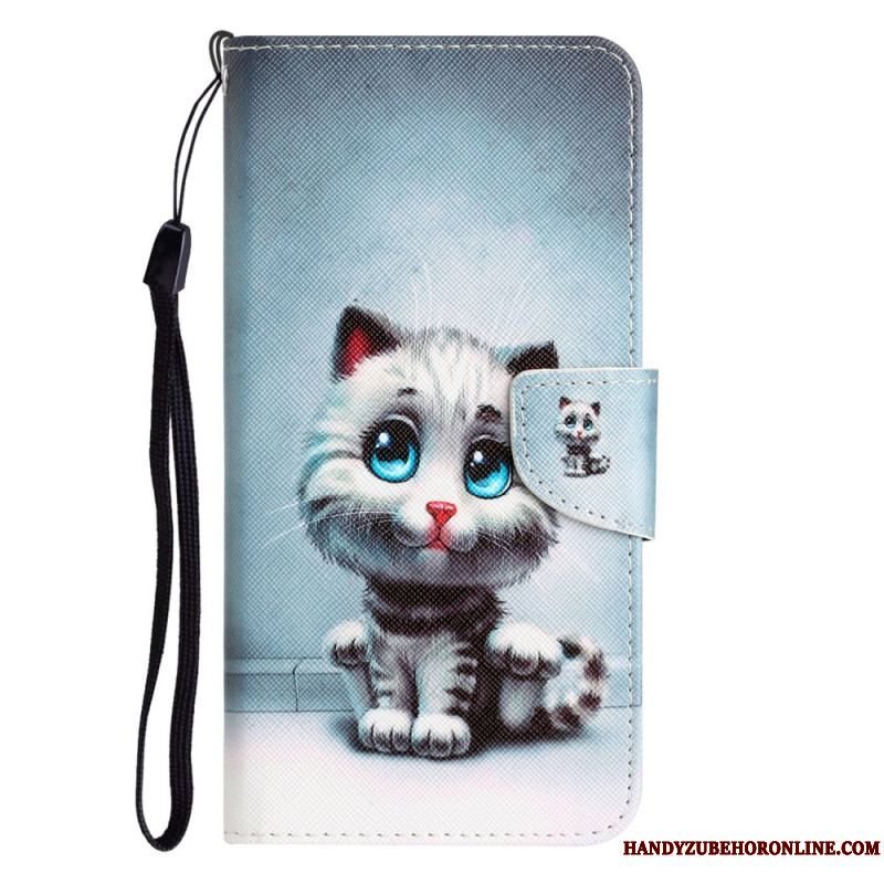 Flip Cover Samsung Galaxy A54 5G Med Snor Kun Thong Cats