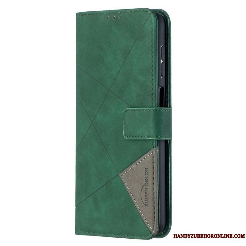 Flip Cover Samsung Galaxy M12 / A12 Binfen Farvetrekanter