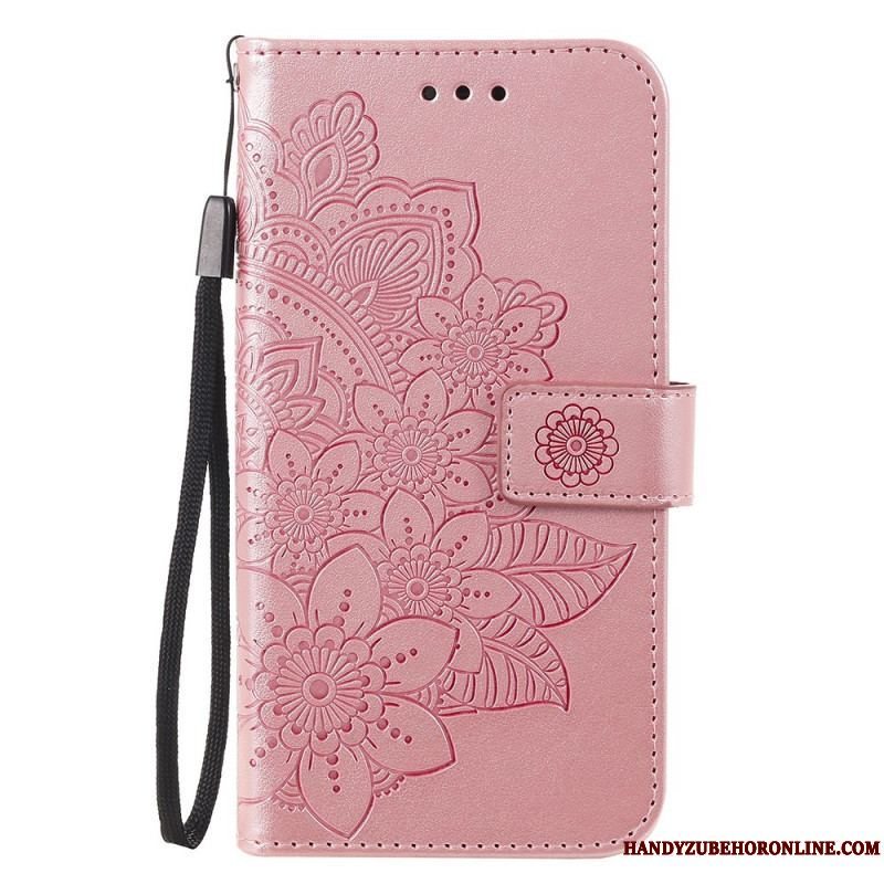 Flip Cover Samsung Galaxy M32 Blomster Mandala