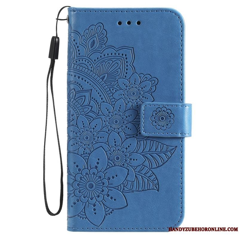 Flip Cover Samsung Galaxy M32 Blomster Mandala