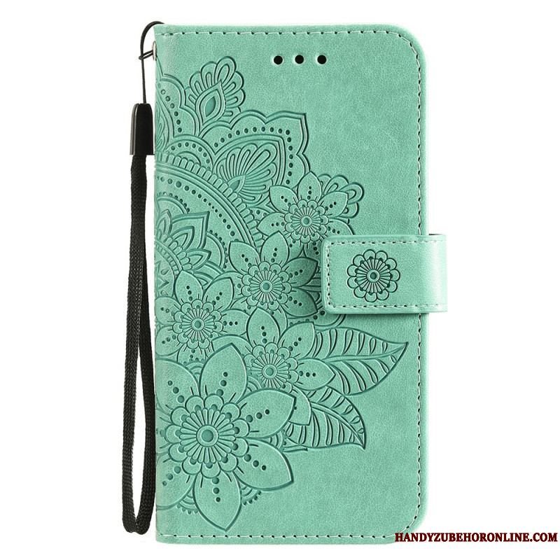 Flip Cover Samsung Galaxy M32 Blomster Mandala