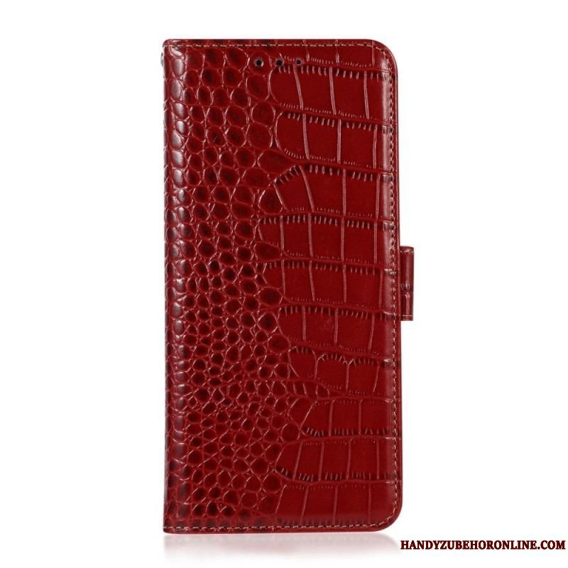 Flip Cover Samsung Galaxy M33 5G Crocodile Style Rfid