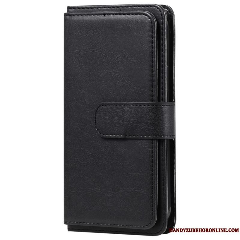 Flip Cover Samsung Galaxy M52 5G Punge Etui Læder Og Tegnebog