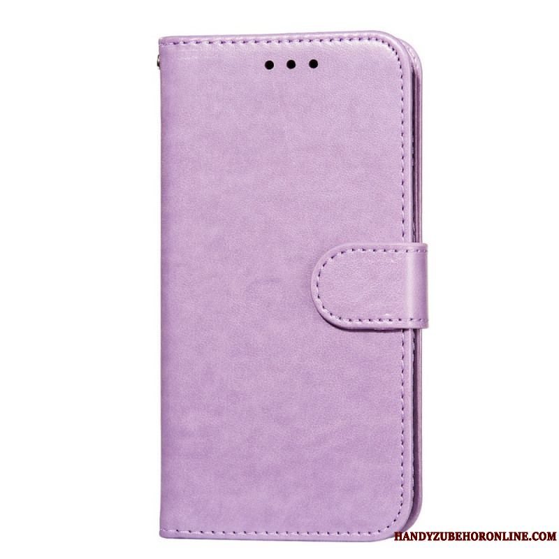 Flip Cover Samsung Galaxy M52 5G Tykt Læder