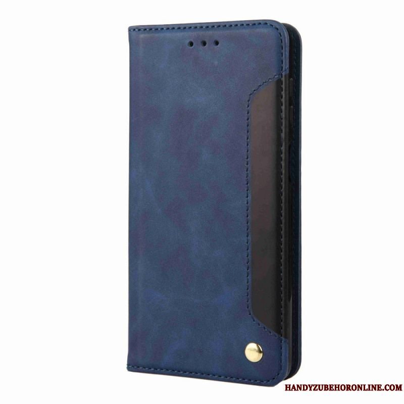 Flip Cover Samsung Galaxy M53 5G Tofarvet Elegance