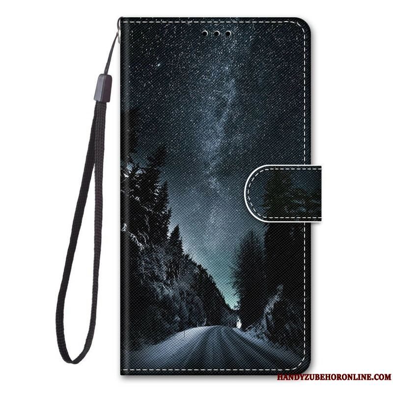 Flip Cover Samsung Galaxy S21 5G Mystisk Natur