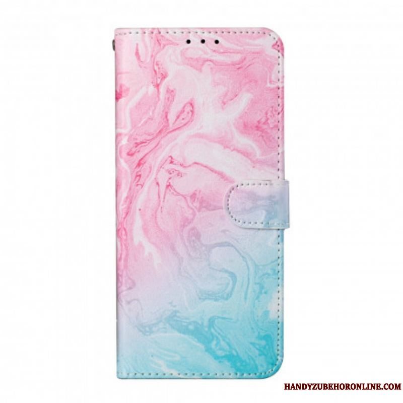 Flip Cover Samsung Galaxy S21 Ultra 5G Marmor