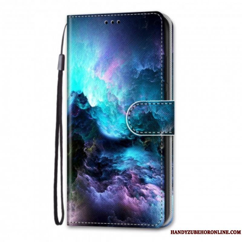 Flip Cover Samsung Galaxy S21 Ultra 5G Mystisk Natur