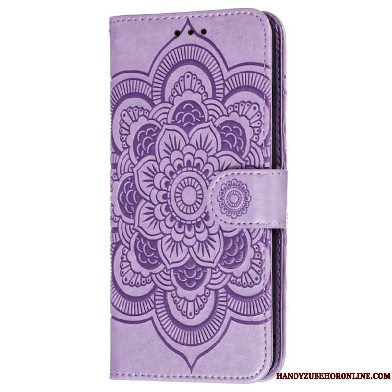 Flip Cover Samsung Galaxy S22 5G Fuld Mandala