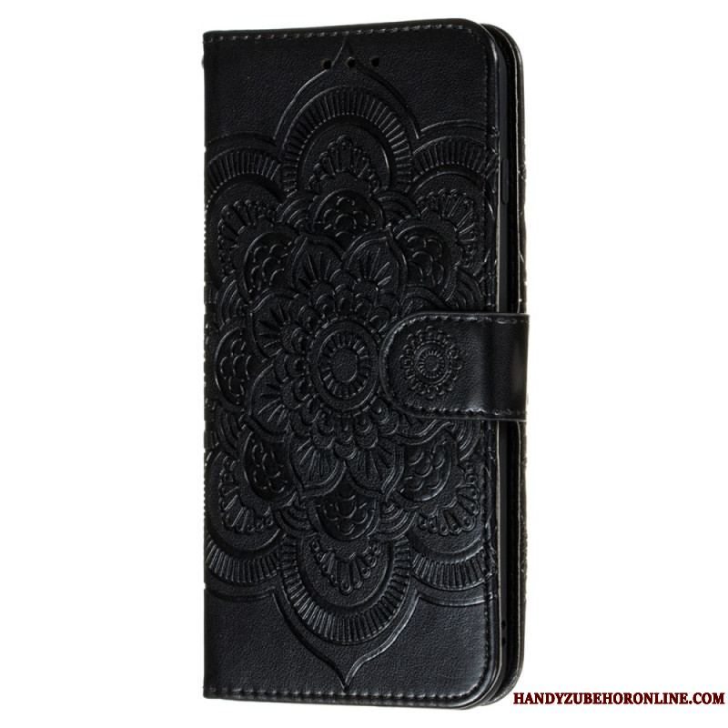 Flip Cover Samsung Galaxy S22 Ultra 5G Fuld Mandala