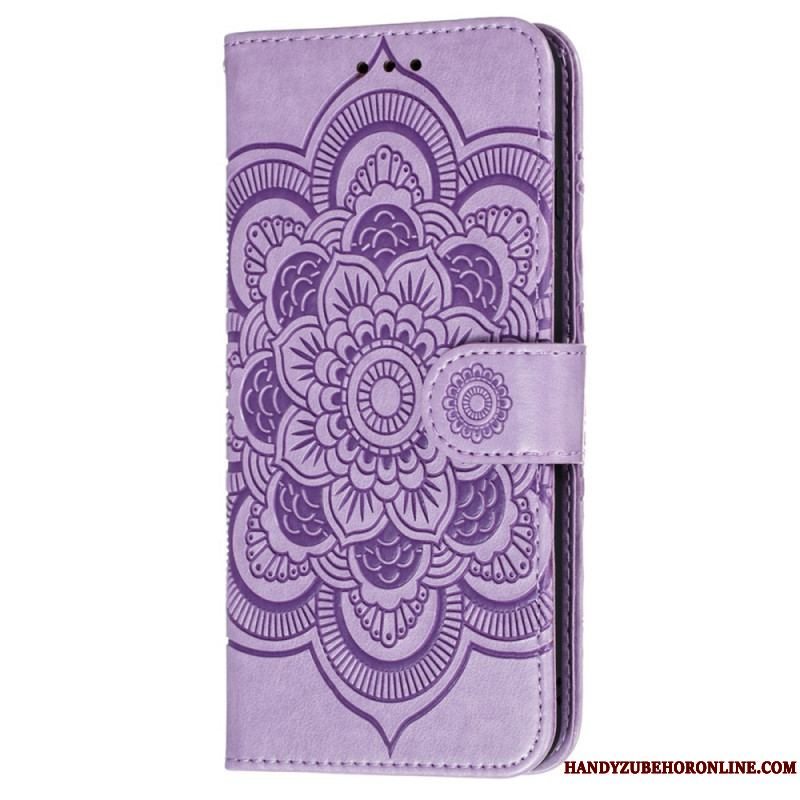 Flip Cover Samsung Galaxy S22 Ultra 5G Fuld Mandala