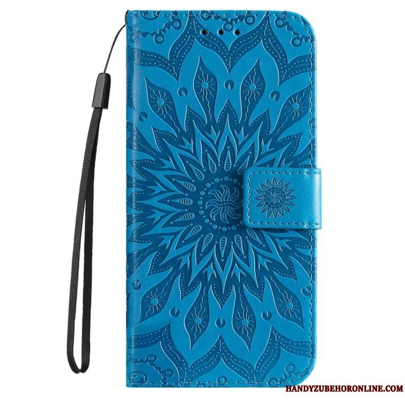 Flip Cover Samsung Galaxy S22 Ultra 5G Solblomst