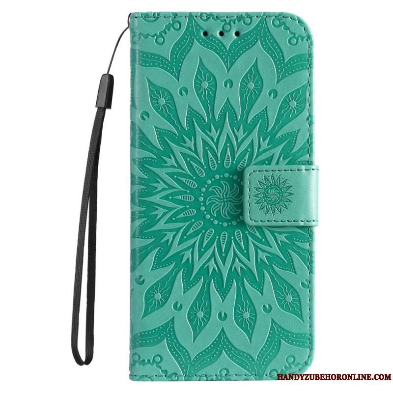 Flip Cover Samsung Galaxy S22 Ultra 5G Solblomst