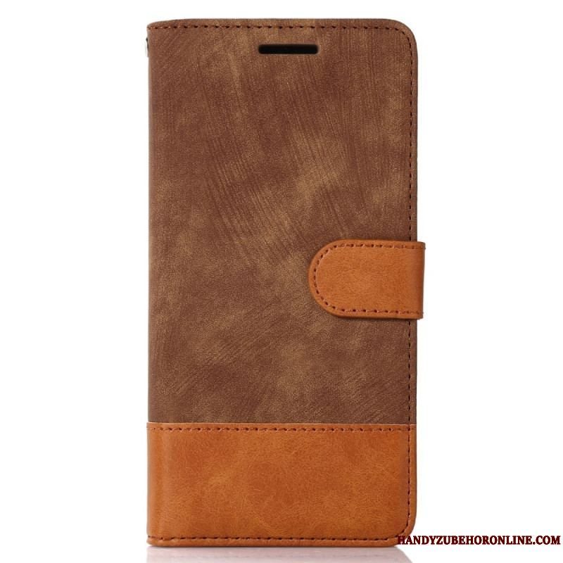 Flip Cover Samsung Galaxy S23 5G Bicolor Skin-touch