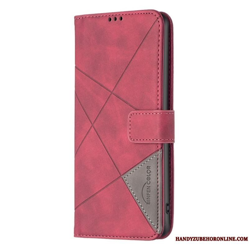 Flip Cover Samsung Galaxy S23 5G Binfen Farvetrekanter