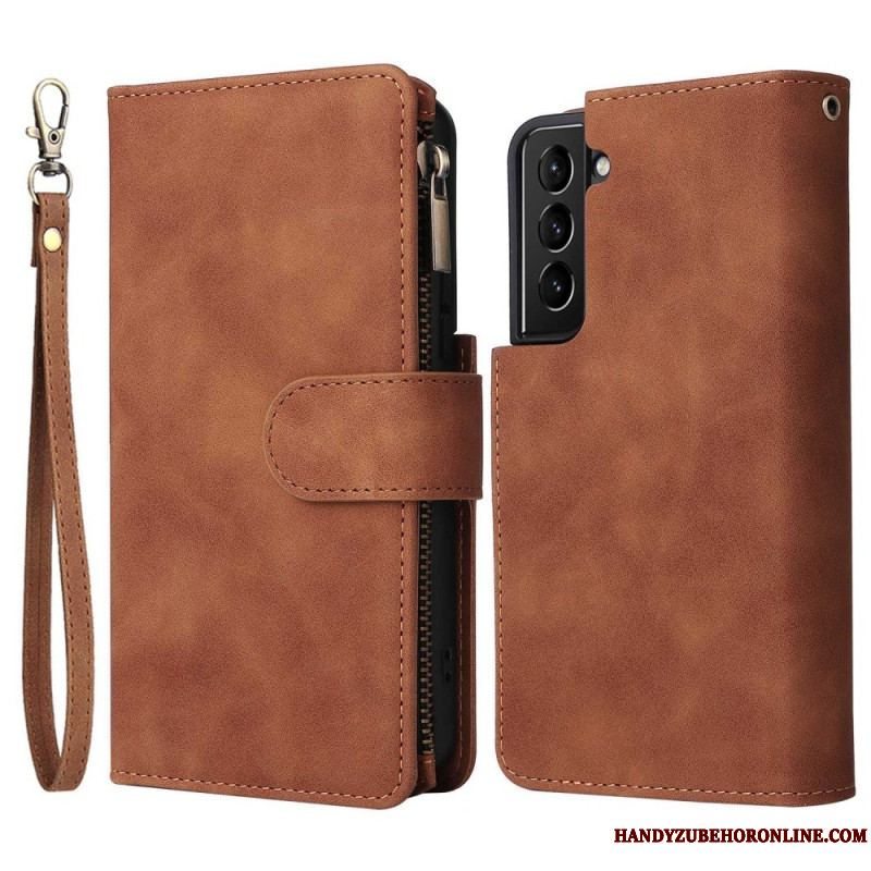 Flip Cover Samsung Galaxy S23 5G Med Lynlåspose