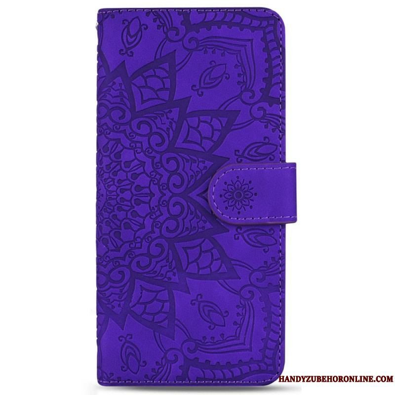 Flip Cover Samsung Galaxy S23 5G Med Snor Stilfuld Strappy Mandala