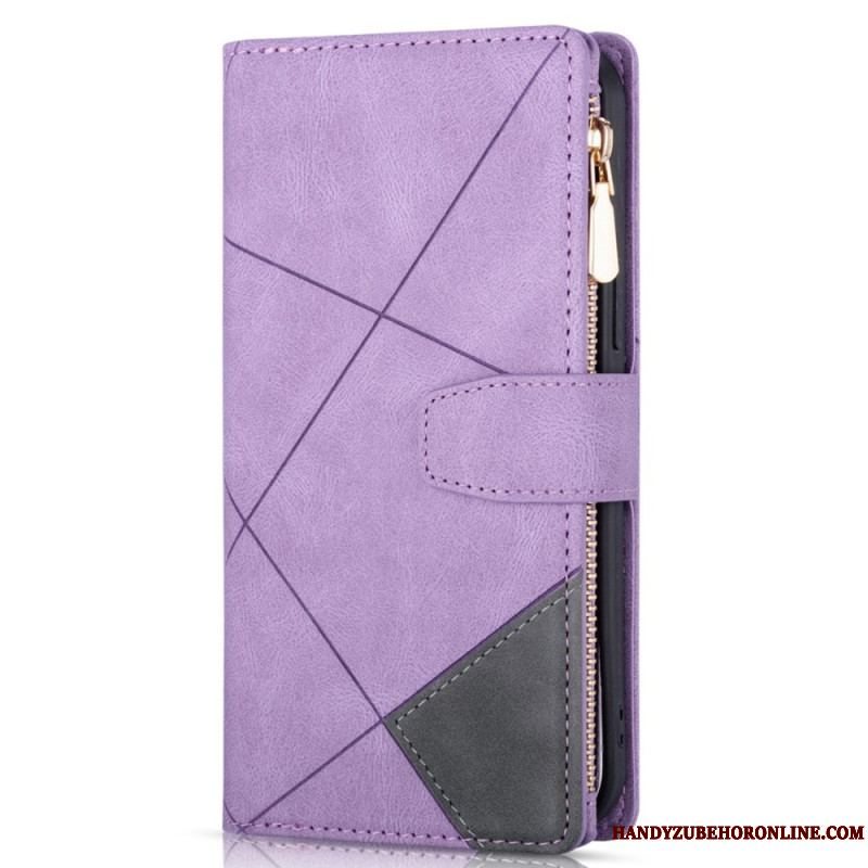 Flip Cover Samsung Galaxy S23 5G Punge Etui Med Snor Pung Med Fuld Rem