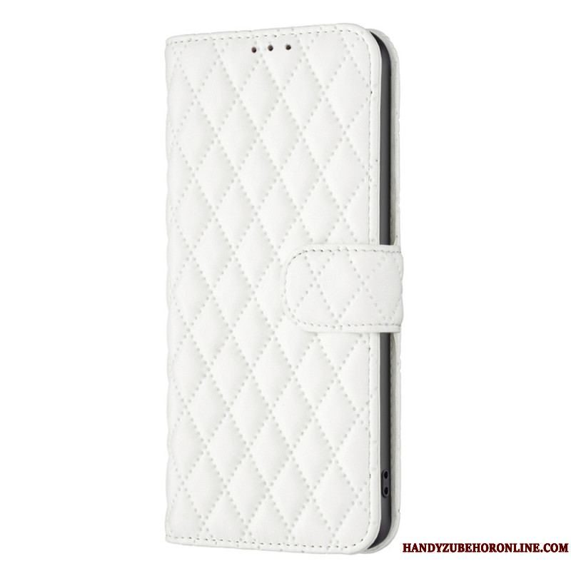 Flip Cover Samsung Galaxy S23 5G Quiltet Binfen Farve