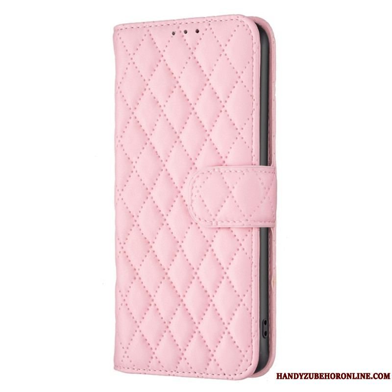 Flip Cover Samsung Galaxy S23 5G Quiltet Binfen Farve