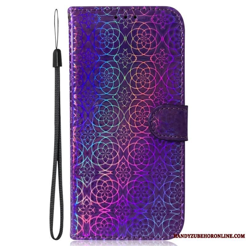 Flip Cover Samsung Galaxy S23 Ultra 5G Disco-stil