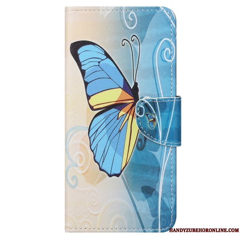 Flip Cover Samsung Galaxy S23 Ultra 5G Sublime Sommerfugle