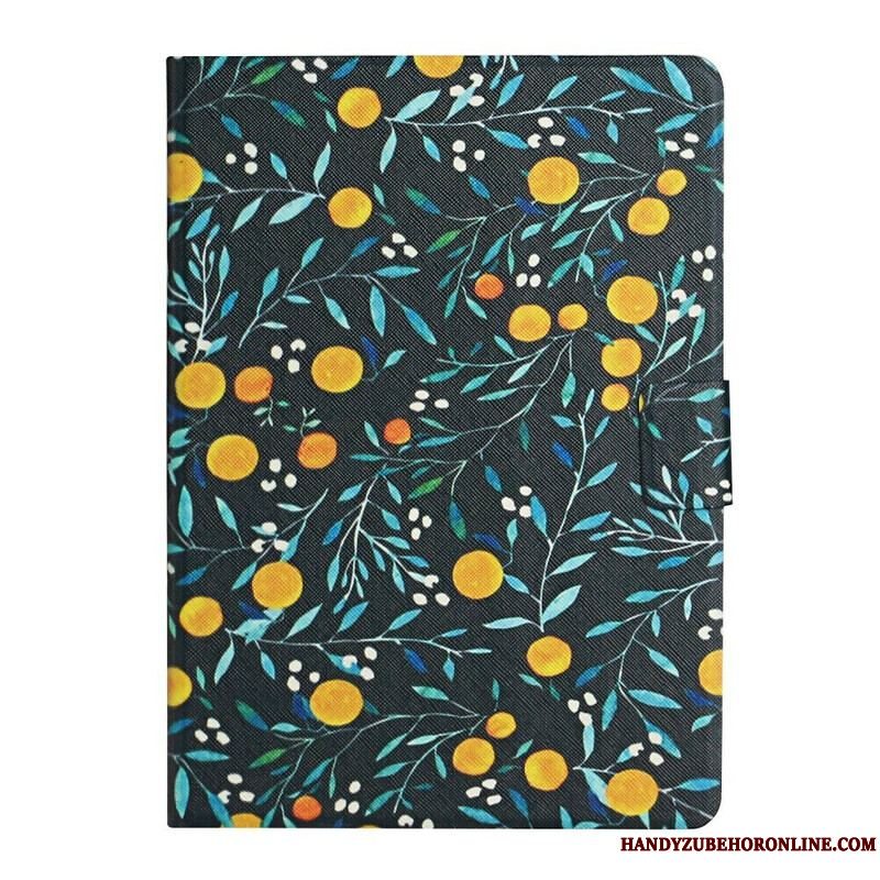 Flip Cover Samsung Galaxy Tab A7 Lite Blomster Blomster Blomster