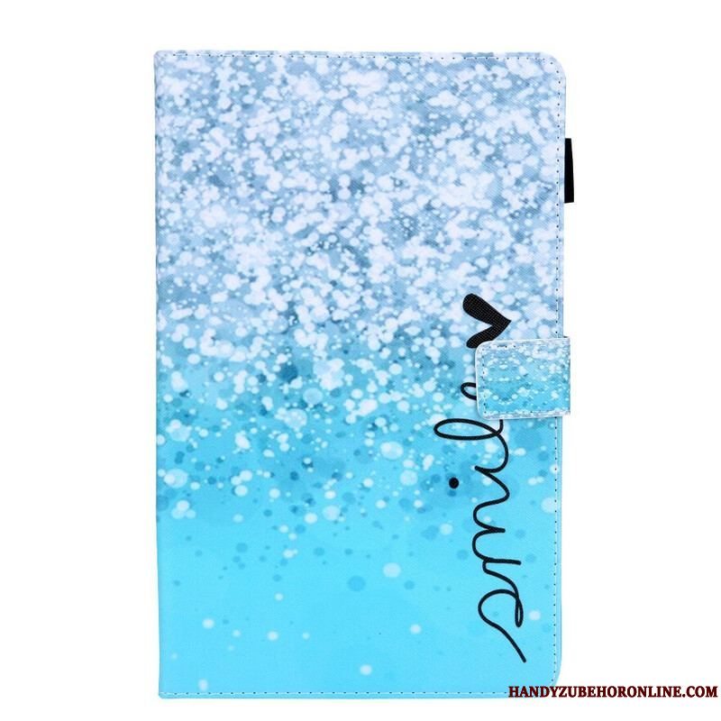 Flip Cover Samsung Galaxy Tab A7 Lite Pailletter Element