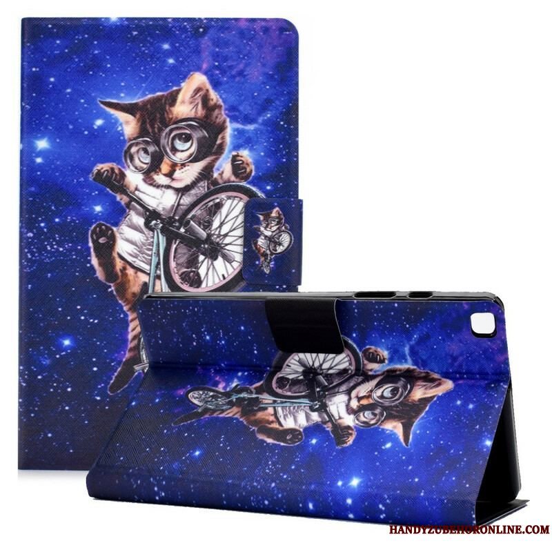 Flip Cover Samsung Galaxy Tab A7 Lite Sjov Kat