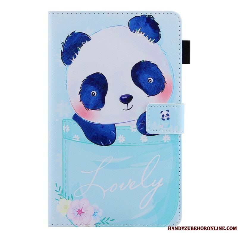 Flip Cover Samsung Galaxy Tab A7 Lite Sød Panda