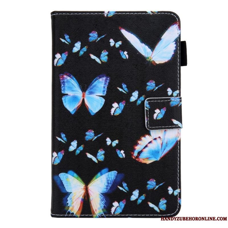 Flip Cover Samsung Galaxy Tab A8 (2021) Flere Sommerfugle