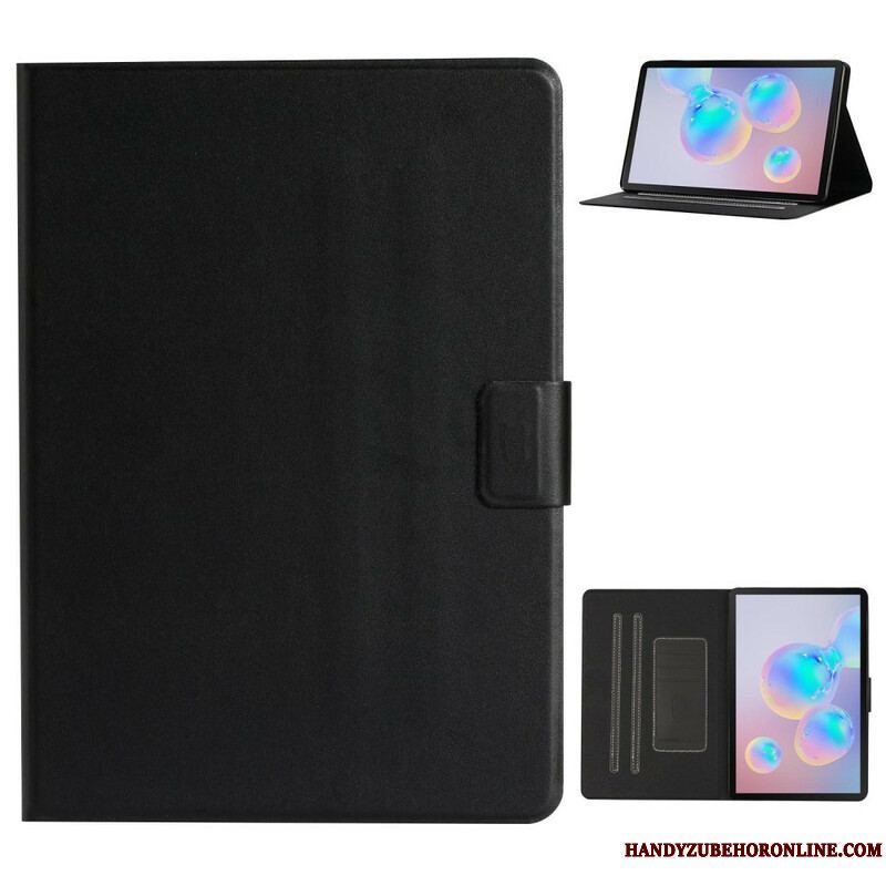 Flip Cover Samsung Galaxy Tab S8 / Tab S7 Klassisk Kunstlæder