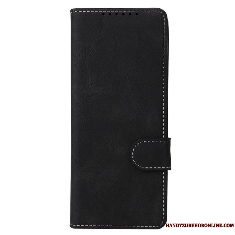 Flip Cover Samsung Galaxy Z Fold 3 5G Vintage Aftagelig