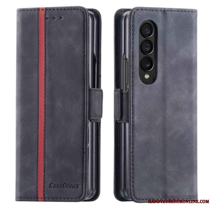 Flip Cover Samsung Galaxy Z Fold 4 Casedance Serie Waltz 001