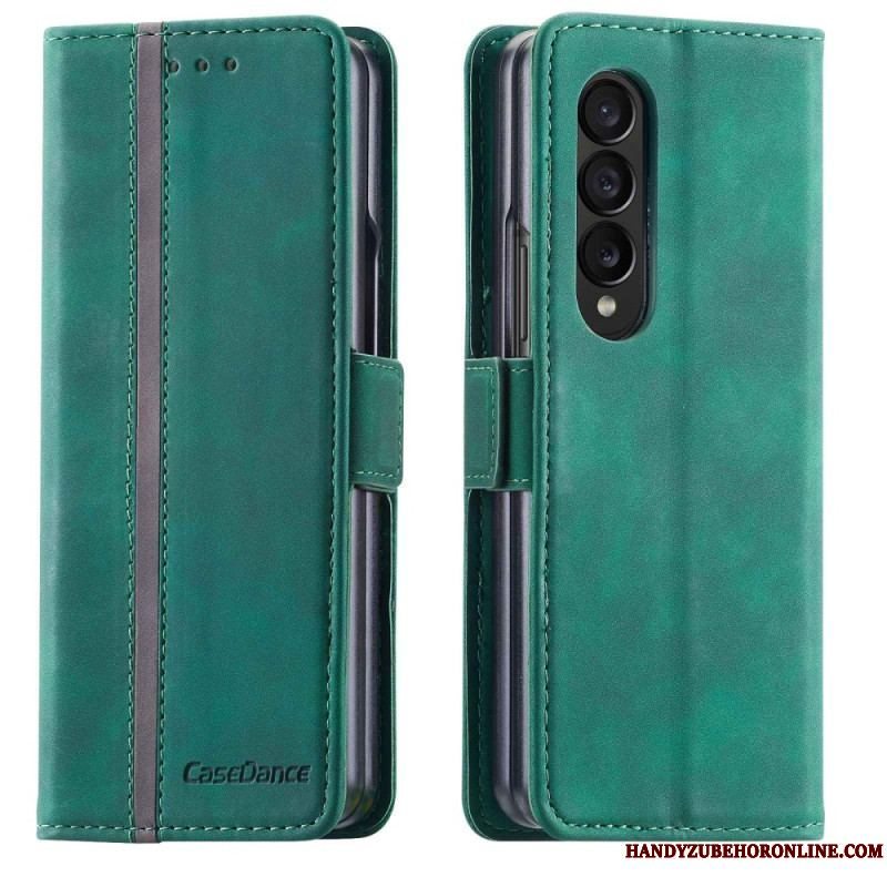 Flip Cover Samsung Galaxy Z Fold 4 Casedance Serie Waltz 001