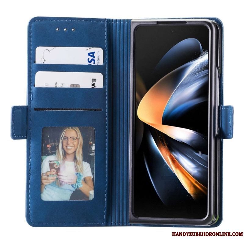 Flip Cover Samsung Galaxy Z Fold 4 Casedance Serie Waltz 001