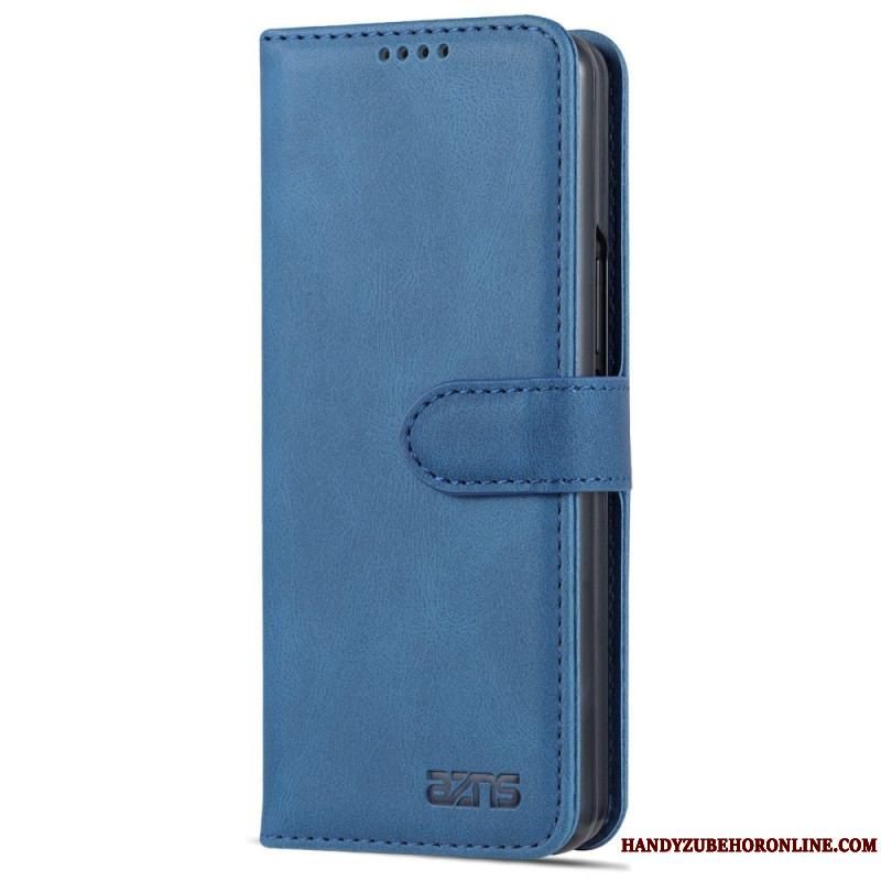 Flip Cover Samsung Galaxy Z Fold 4 Punge Etui Azns Stitching Wallet