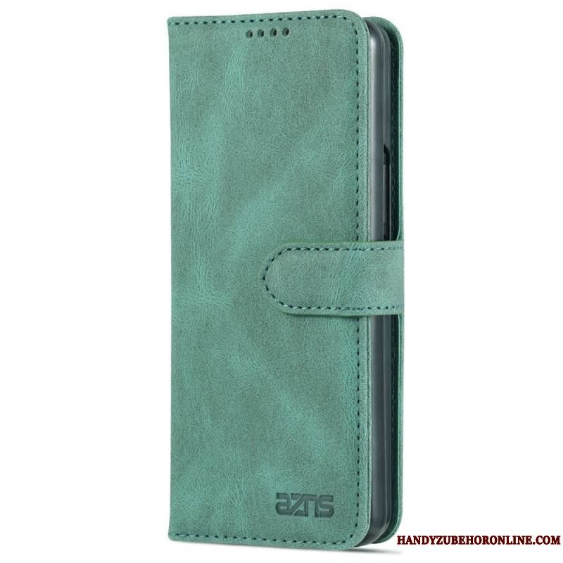 Flip Cover Samsung Galaxy Z Fold 4 Punge Etui Azns Stitching Wallet