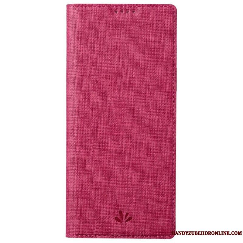 Flip Cover Sony Xperia 1 IV Vili Stoftekstur